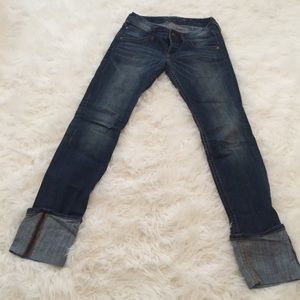 Cuffed Express Jeans, size 0